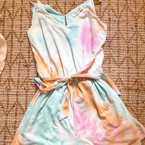 Tie die romper